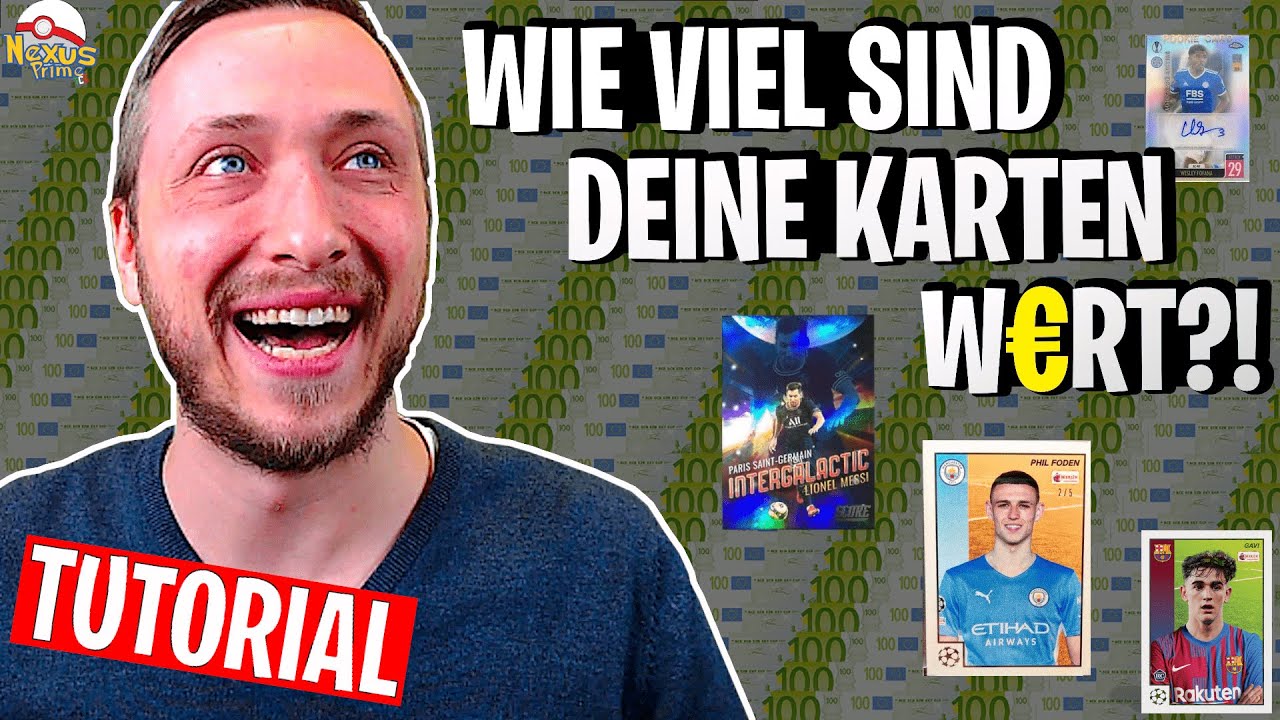 [TUTORIAL] 🤑 WIE viel sind DEINE Karten WERT?! 🤑