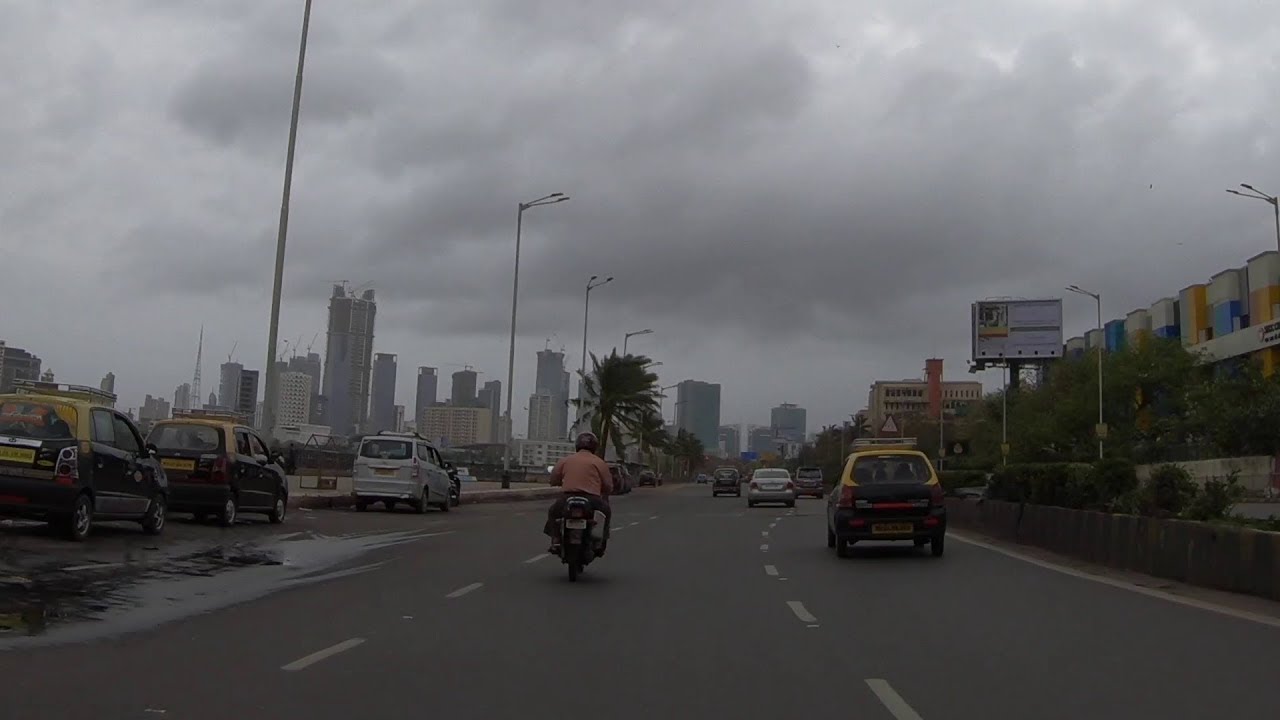 4K Drive in Worli | Mumbai's Coastline | Mumbai, India