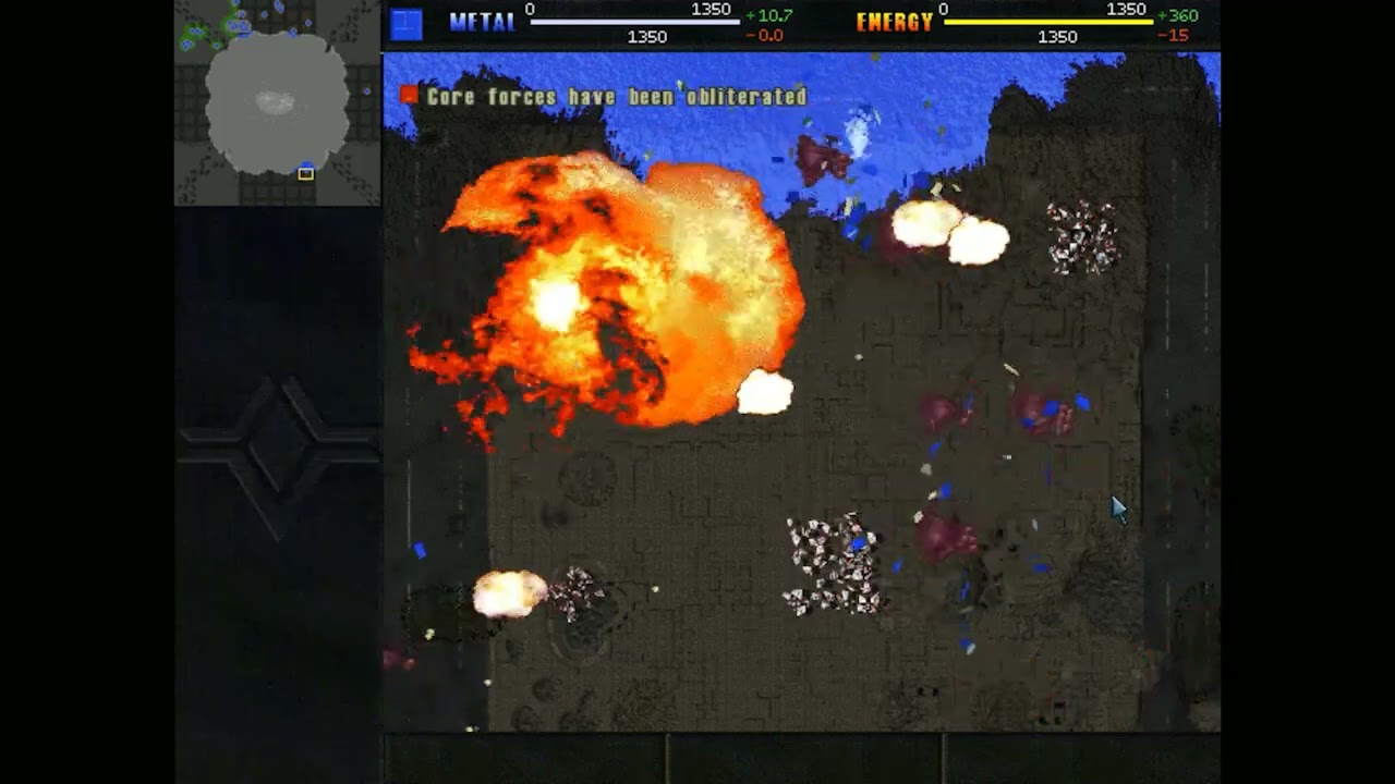 Retro PC Games - Total Annihilation 1997 - Destroying Commanders