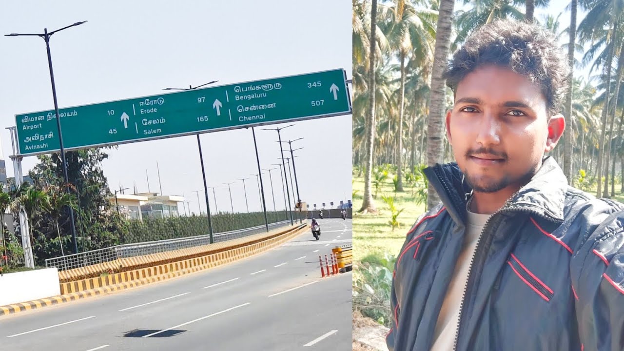 Coimbatore GD Naidu Flyover Ride 🚦 | Helmet Cam View | Tamil Vlog🤩 | 220 Soundhar Erode