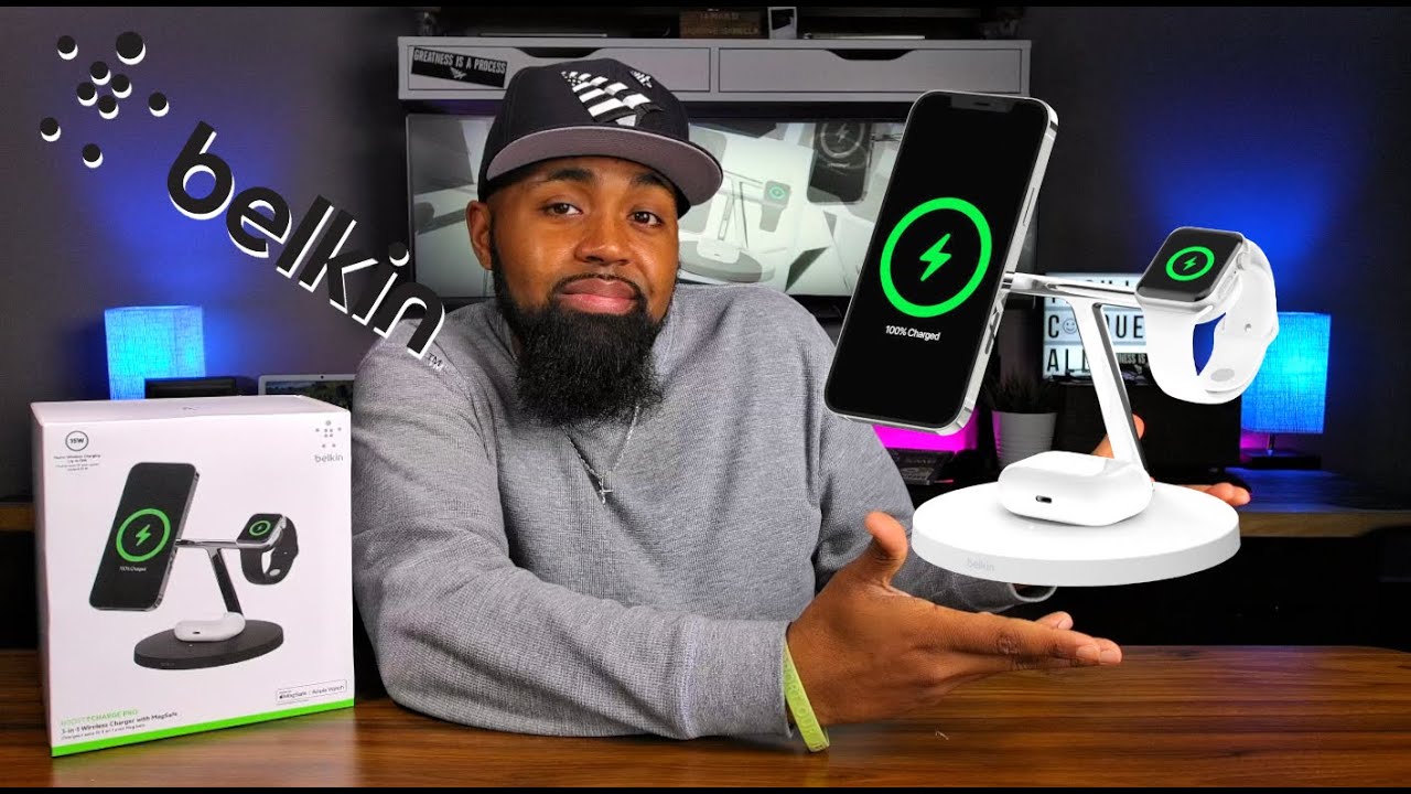 @belkin 3-in-1 MagSafe Wireless Charge (15W) | Worth $150 🤔 🤷🏾‍♂️