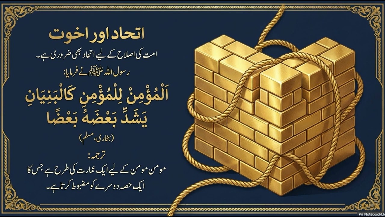 واپسی کا راستہ — قرآن و سنت کی طرف رجوع ( حصه دوم )