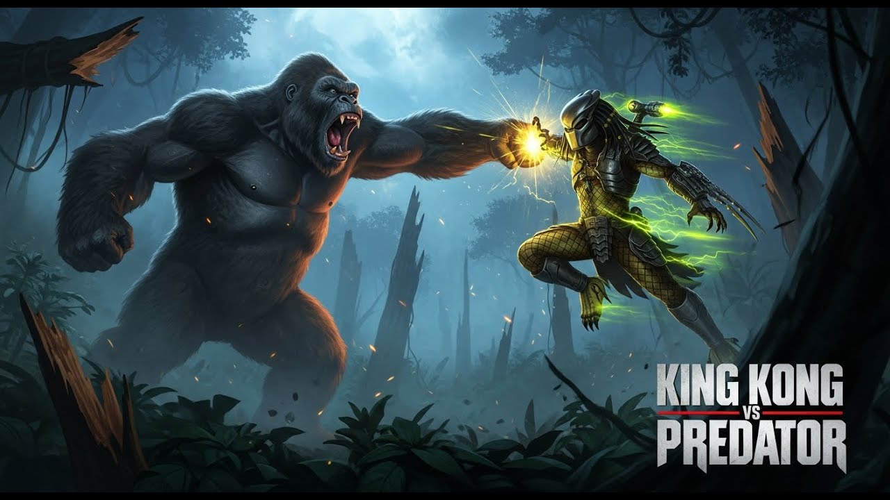 KING KONG vs PREDATOR: The Ultimate Showdown - Who Would Win?