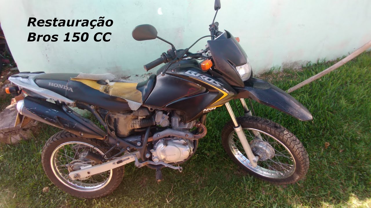 Restauração Honda NX Bros 150