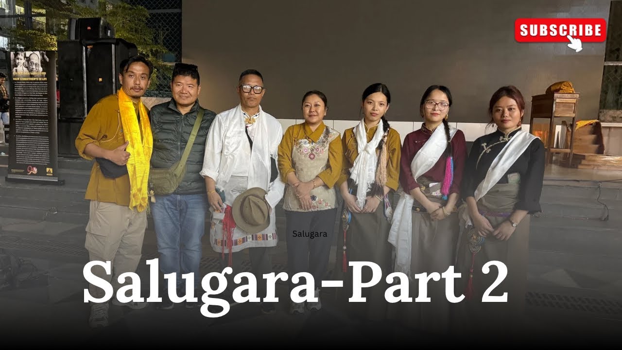 PART- 2. Celebrating 36th Nobel peace prize SALUGARA #tibetanvlogger 