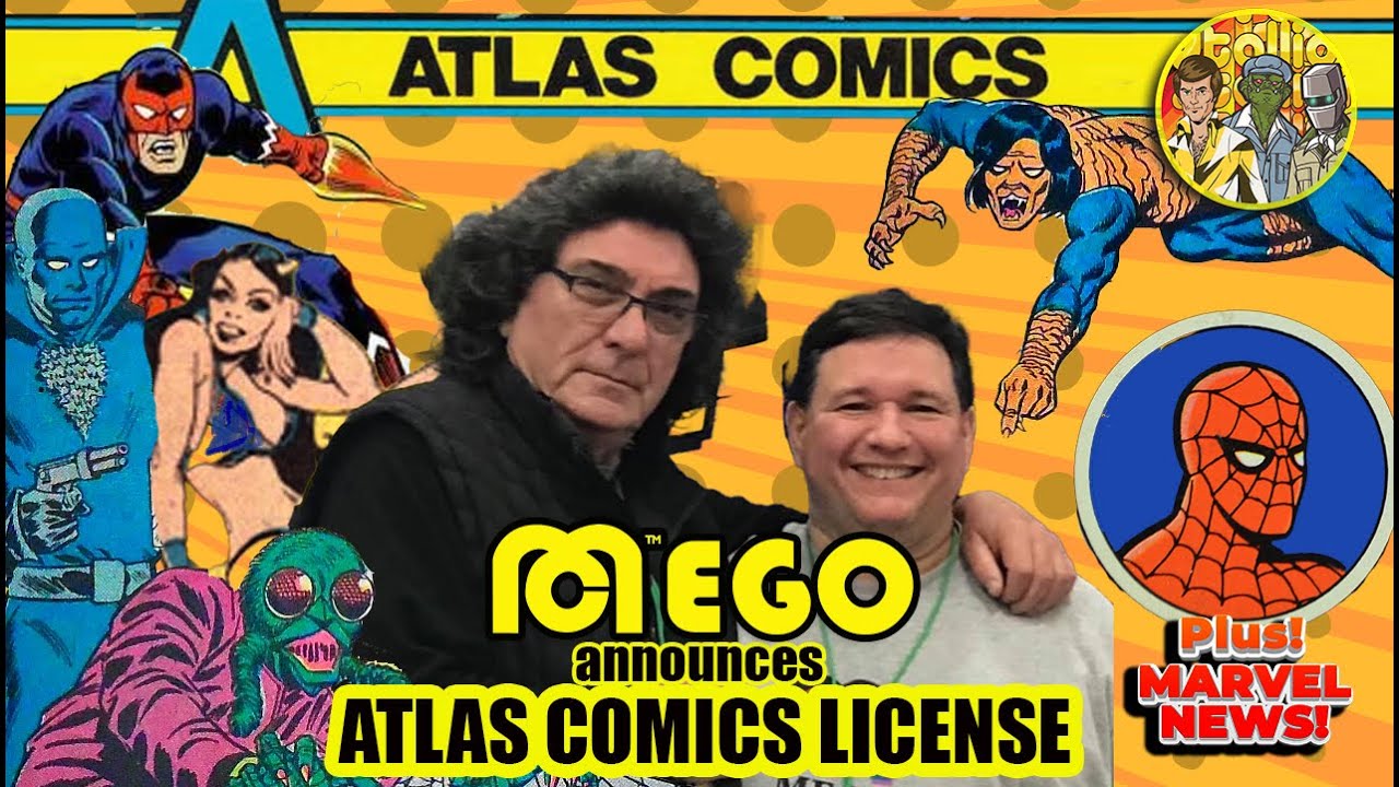 Mego анонсирует линейку игрушек Atlas Comics плюс обновление Marvel!