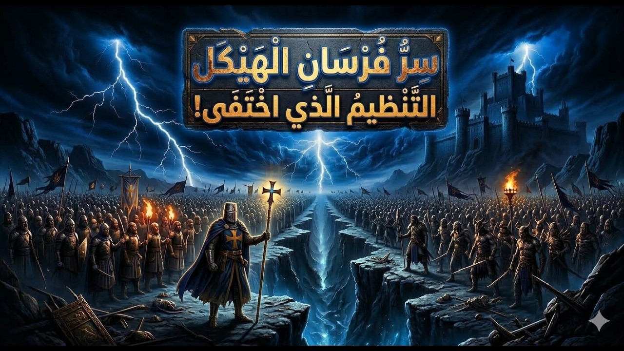 القصة الحقيقية لفرسان الهيكل | التنظيم السري الذي حيّر العالم#فرسان_الهيكل#التاريخ#تنظيمات_سرية