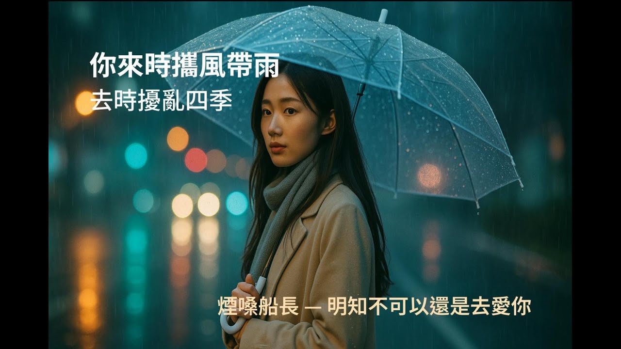 煙嗓船長《明知不可以還是去愛你》故事版｜不該卻愛，雨夜城市虐心成長故事【故事說音樂】