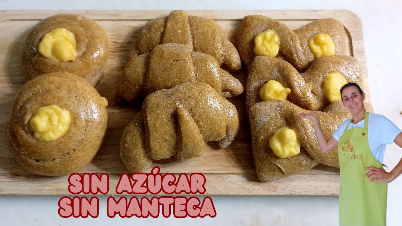 FACTURAS INTEGRALES, sin azúcar, sin manteca, ricas y  fácil de hacer. Apto Diabéticos.