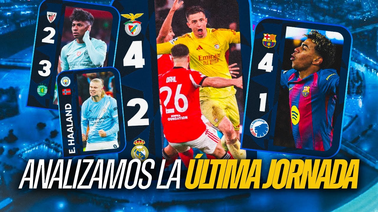 TODO LO QUE PASÓ EN LA ÚLTIMA JORNADA DE LA CHAMPIONS