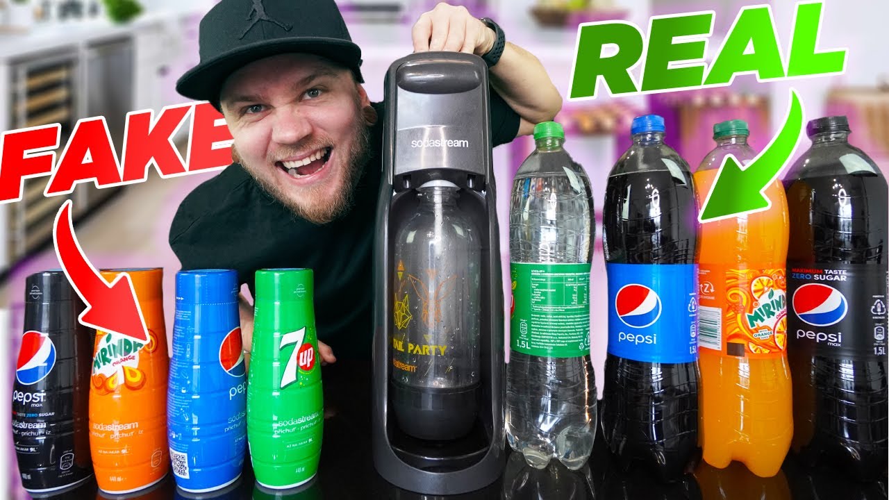Chutí to ako ORIGINÁL? REAL vs FAKE (sirupy do sodastreamu)