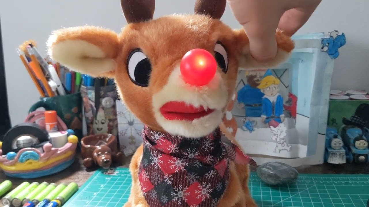 Rudolph on dead batteries for almost 6 minutes