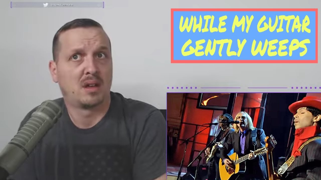 Prince, Tom Petty, Steve Winwood - While My Guitar Gently Weeps REACTION | TomTuffnuts Reacts