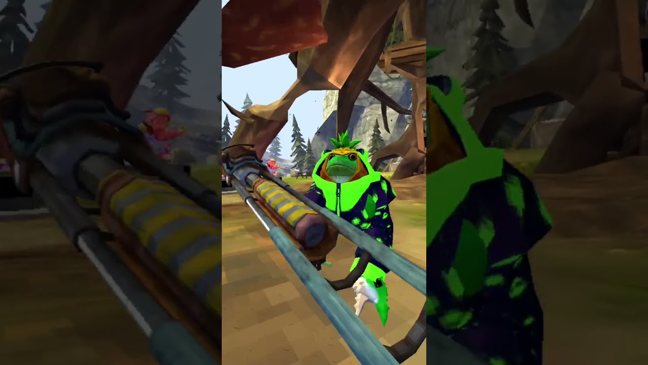 rocket timmyyy! #animalcompany #vr #funny