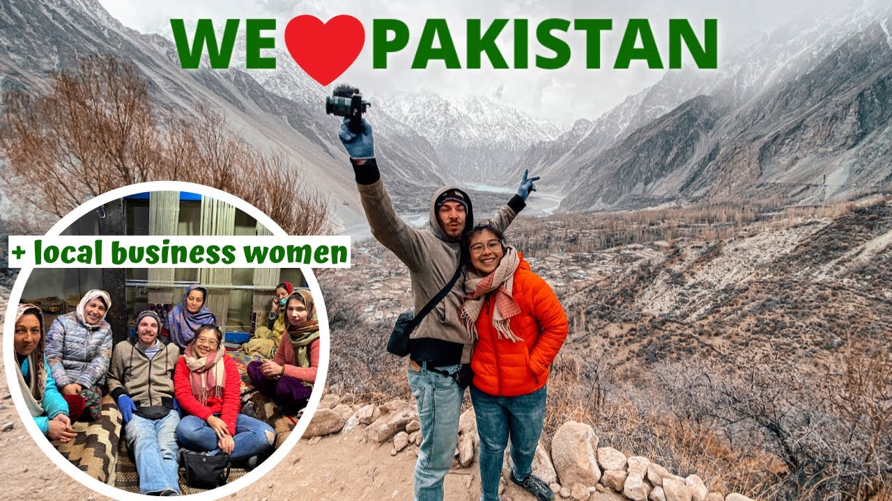 Beauty of Northern Pakistan🇵🇰+ Carpet house by local women of Hunza Valley - PAKISTAN TRAVEL VLOG