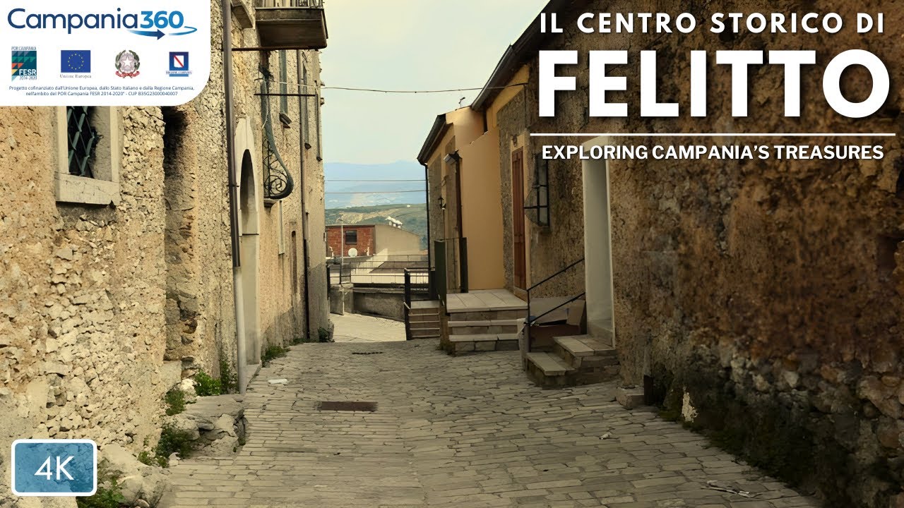 Il centro storico di Felitto