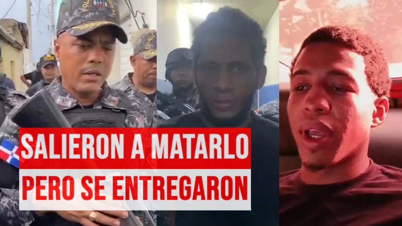 SE FUGARON Y SE ENTREGARON PORQUE SE LO IBAN A LAMBER EN MOCA