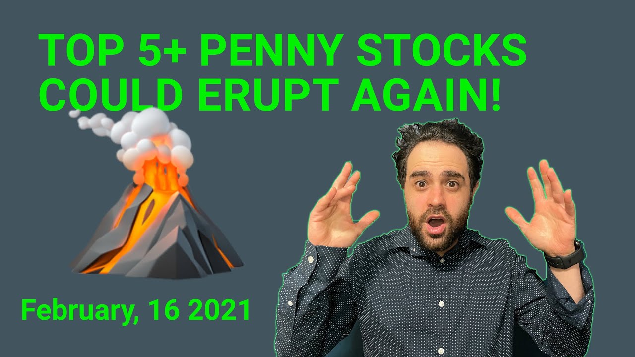 TOP 5 + PENNY STOCKS FOR FEBRUARY, 2021