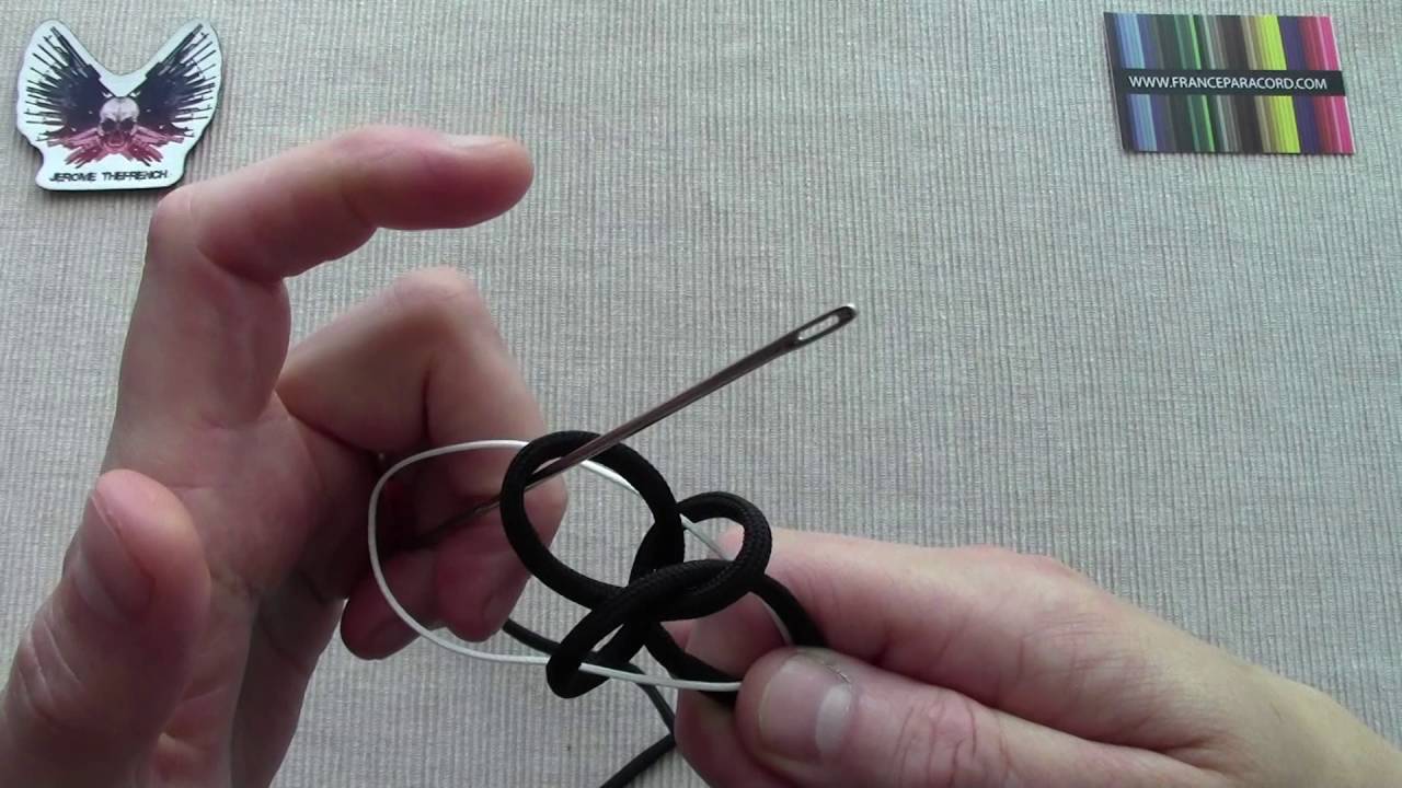 Tutoriel de tressage : lanyard ou dragonne en micro corde et paracorde 550