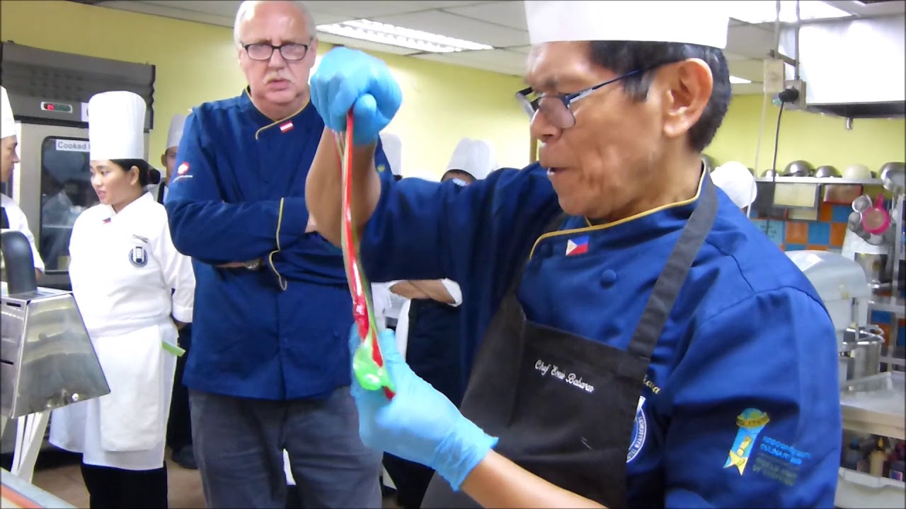 Sugar Pulling Basics with ISCAHM Pastry Chef Ernie Babaran