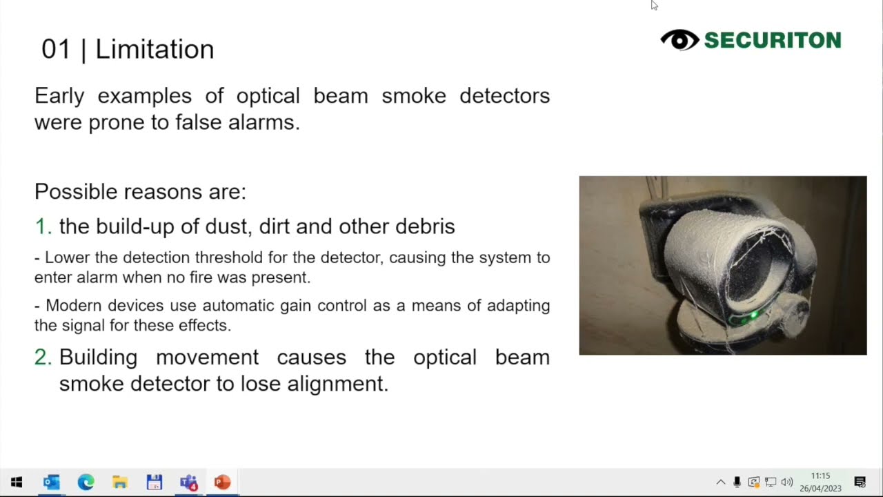 Webinar Beam Detection