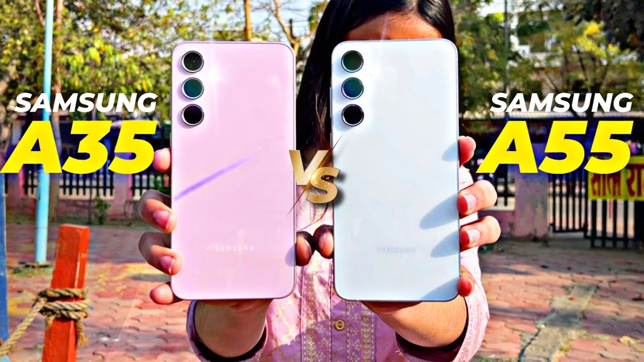 Camera Comparison - Samsung Galaxy A55 5G vs A35 5G | Which is Best ? | Detailed Review