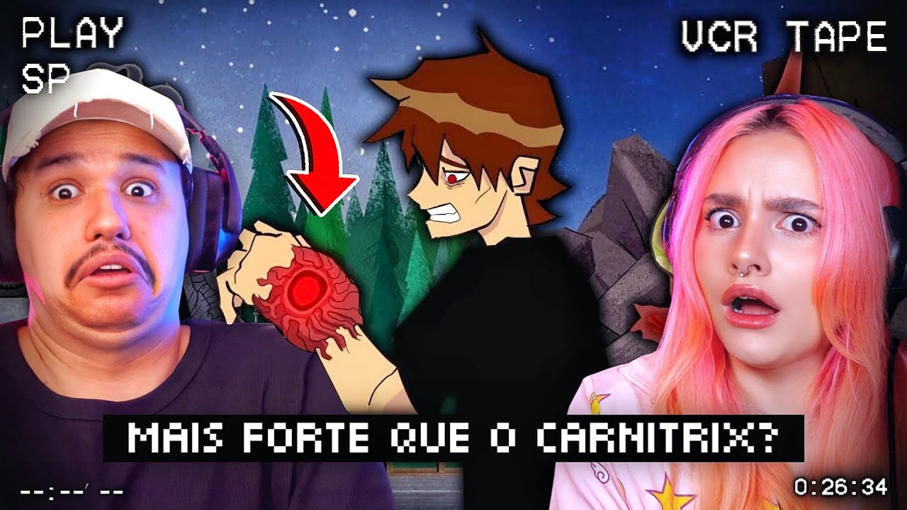 Esse é assustador! BLOODTRIX: A VERSÃO C4NIBAL DO OMNITRIX | React Eu Hipe