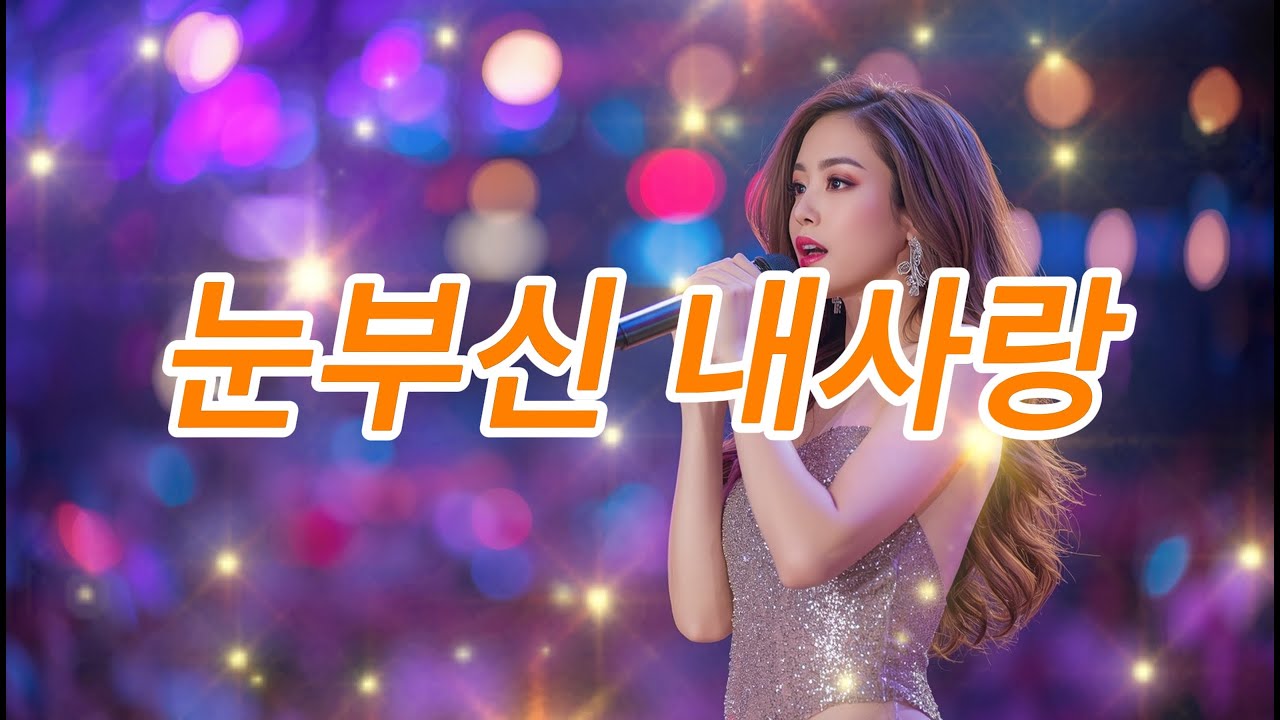 【AI 트로트】눈부신 내 사랑✨💖｜여자가 부르는 사랑 트로트｜빛처럼 다가온 당신