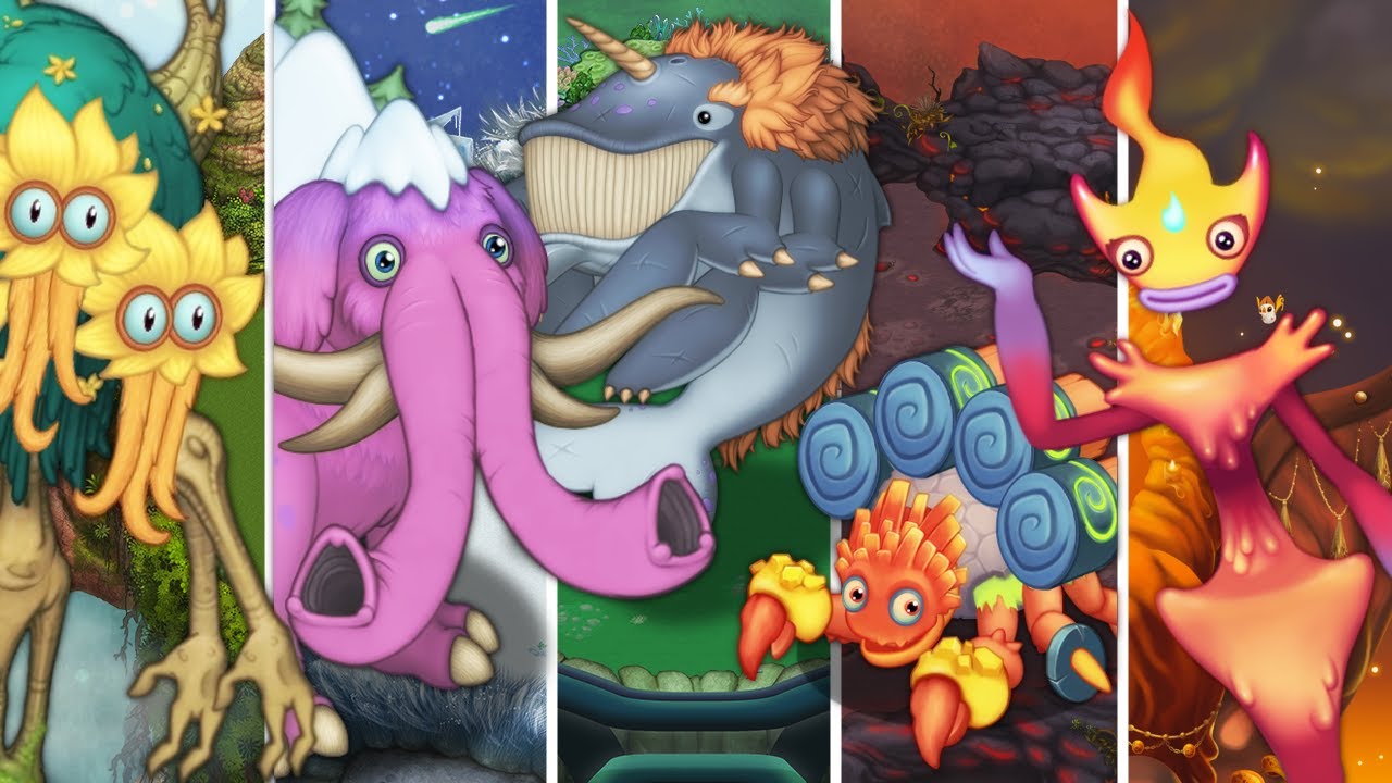 What If The Quint Elements Were On Natural Islands?