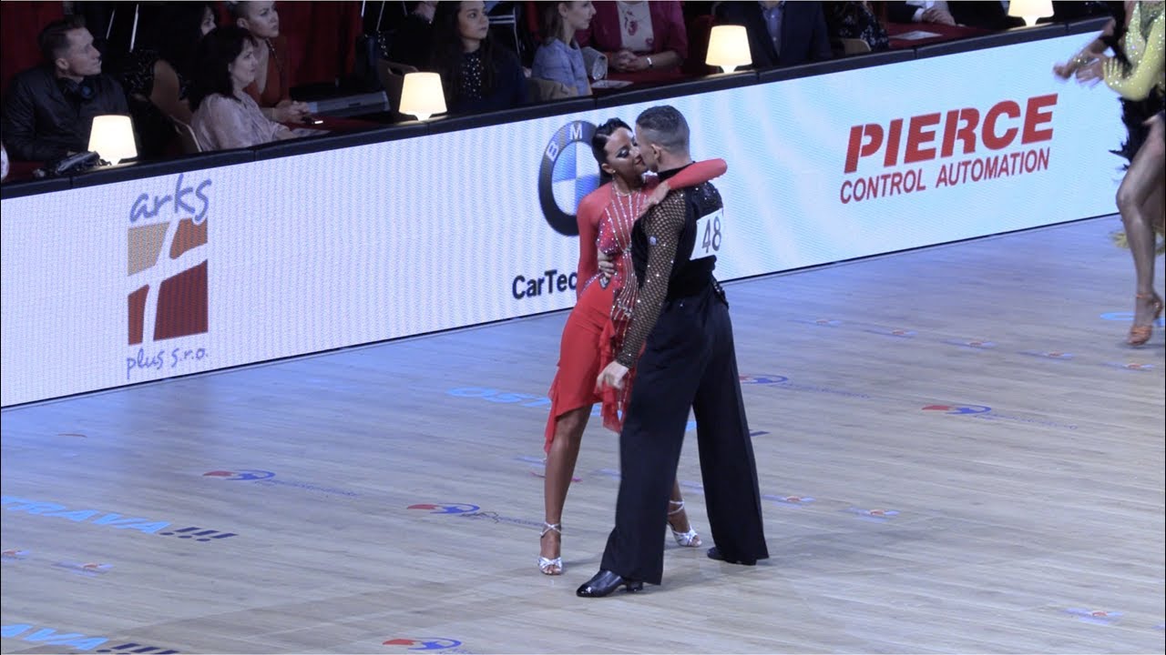 Artyom Liaskovsky - Ksenia Zaputriaeva ISR | Samba | WDSF World Championship L 2018 | DanceSport.Ru