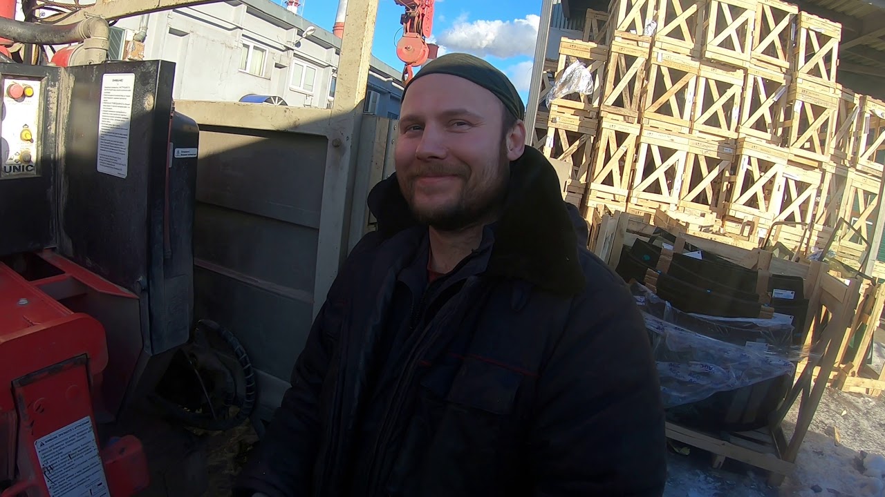 КМУ Unic URV374. Всё дело было в массе. Мелкий ремонт электрики манипулятора