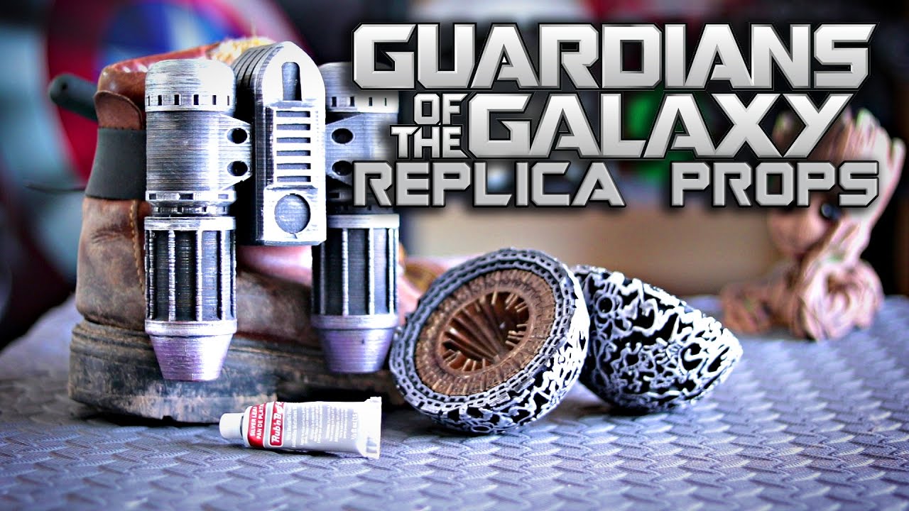 Guardians of the Galaxy Replica Props | Star-Lord Cosplay | How To | 3D Printed
