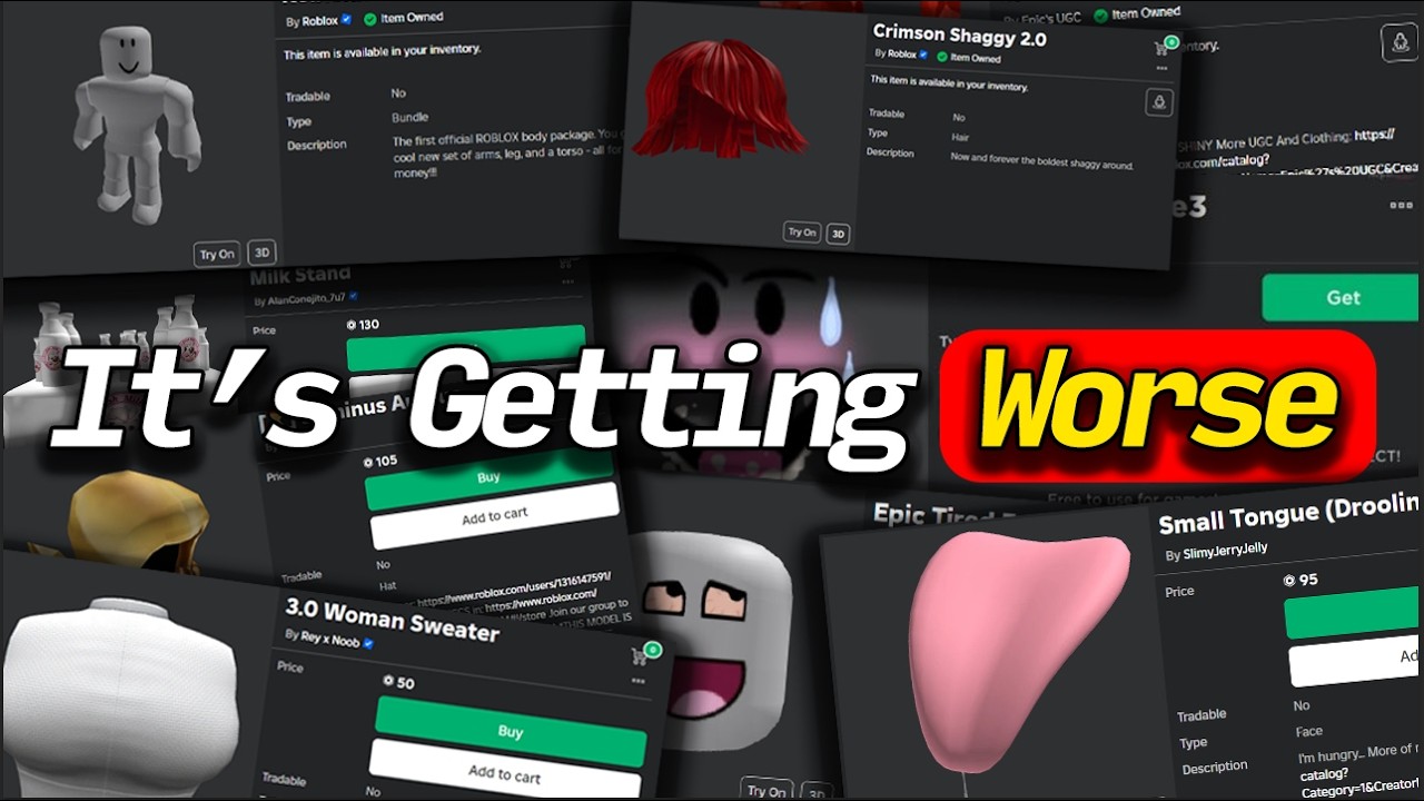 Robux Is Useless And The Catalog Sucks