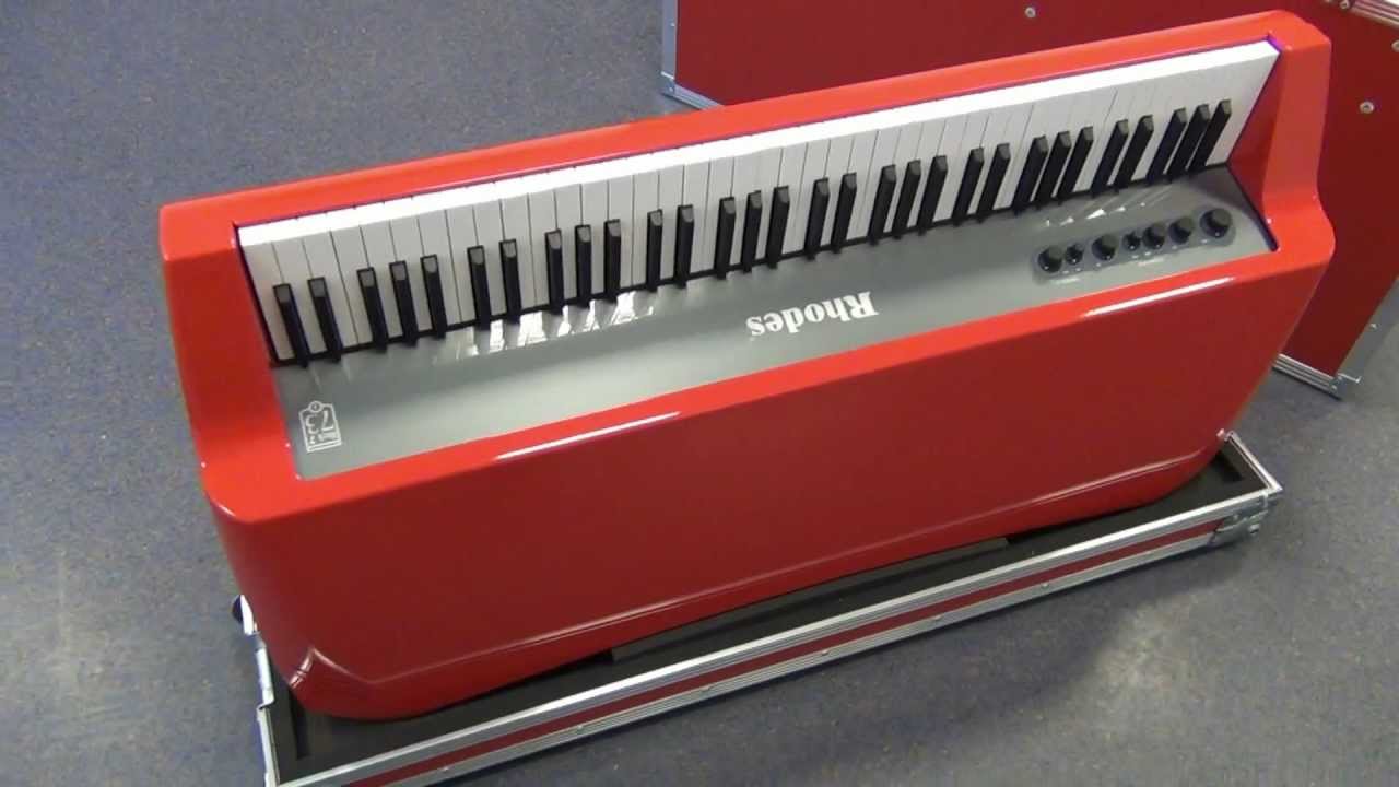 Capro Flightcase for Rhodes El-Piano