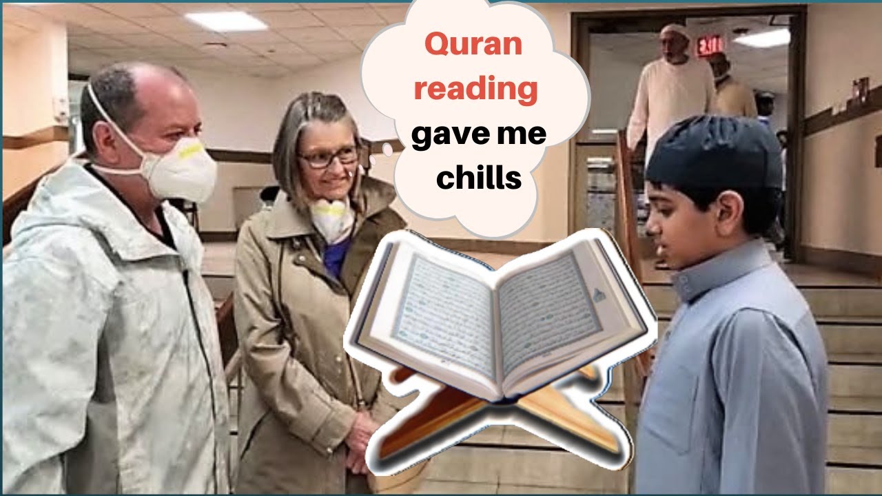 Quranic recitation gave CHILLS to non-Muslim Visitors to our Masjid
