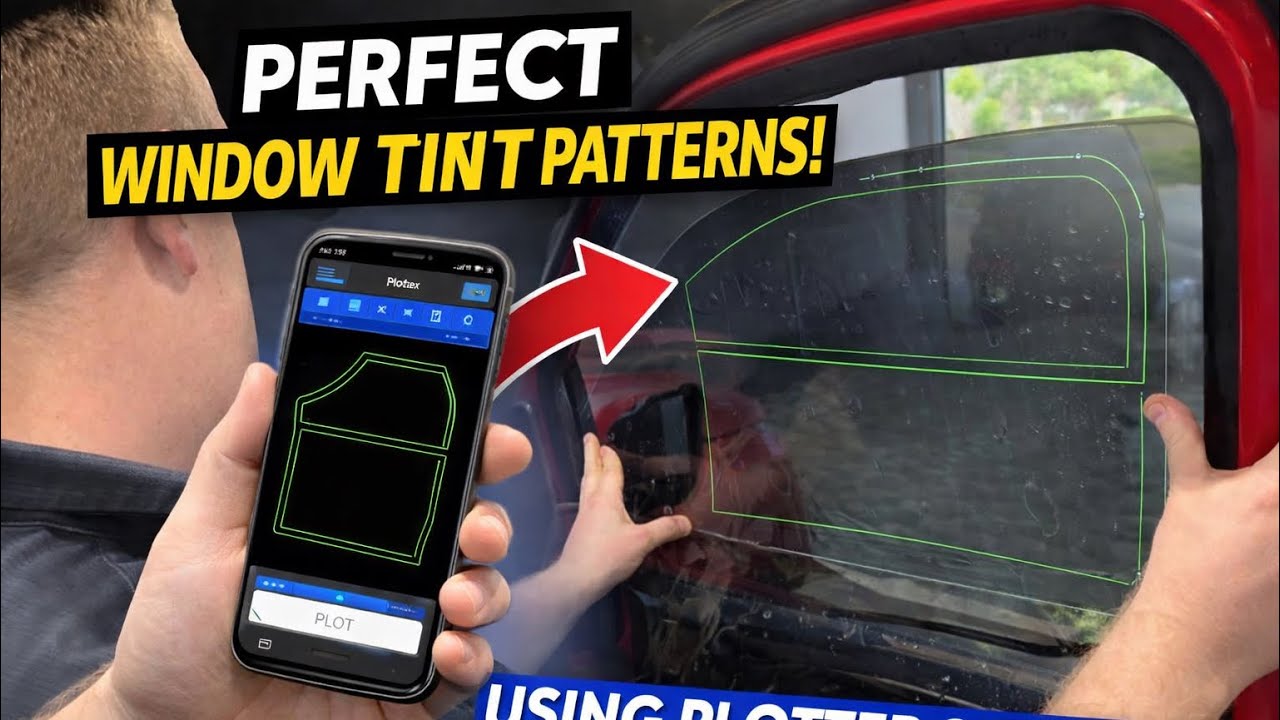 How to Get PERFECT Tint Patterns Using Software (And Why Hand Cutting Still Matters)
