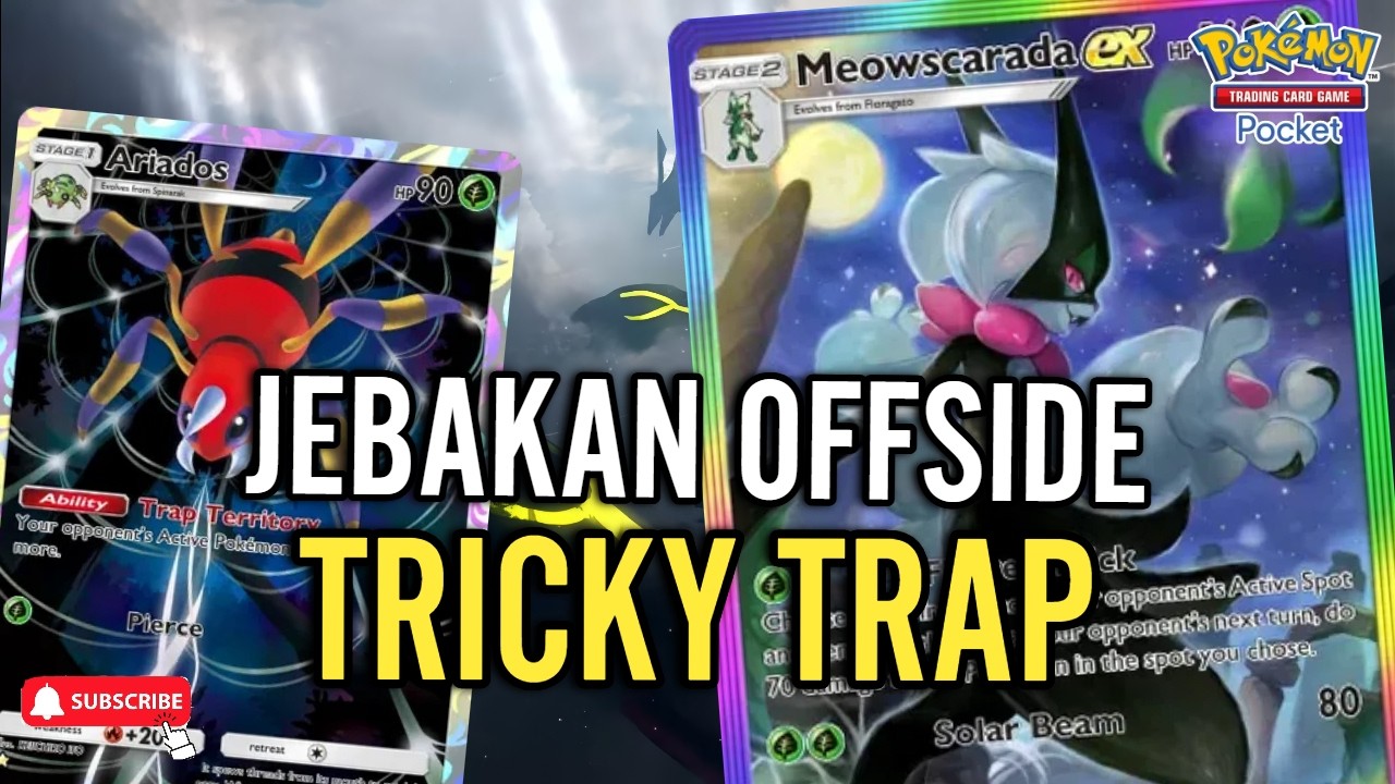 COMBO MAUT! Deck Meowscarada & Ariados Bikin Lawan Auto Menyerah!