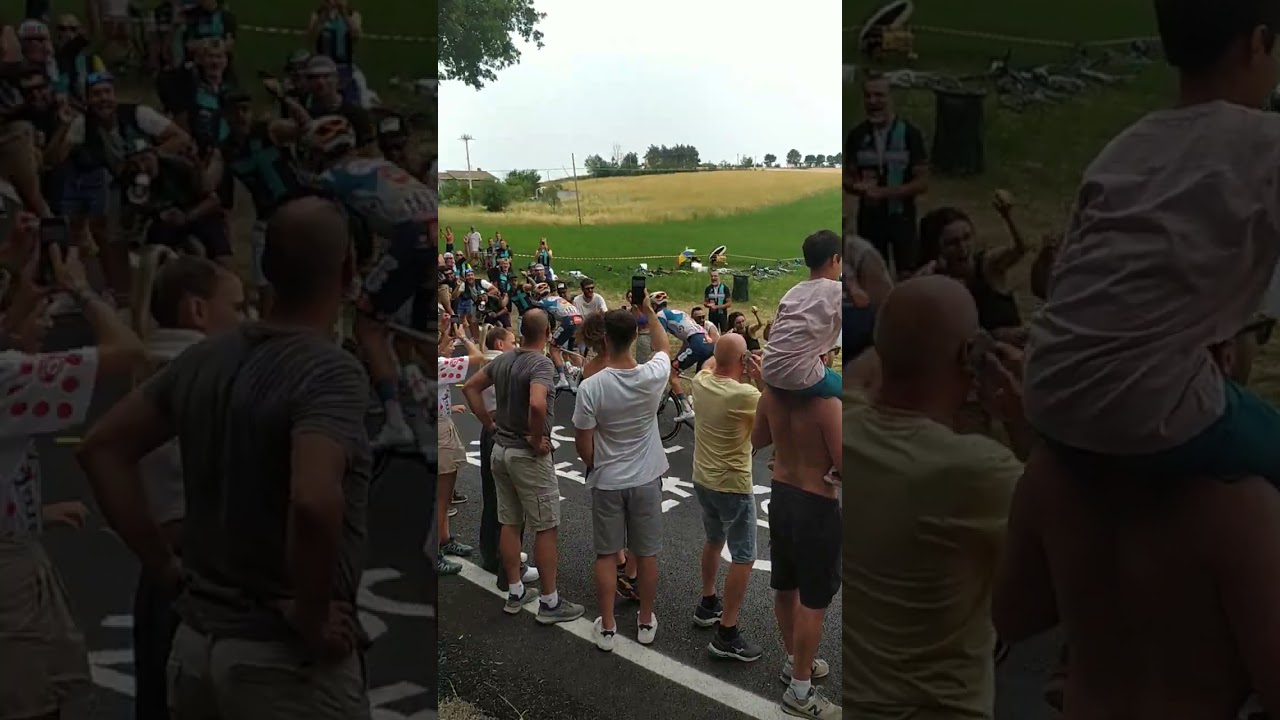 Tour de France 2024: group Bardet cote de Montemaggio