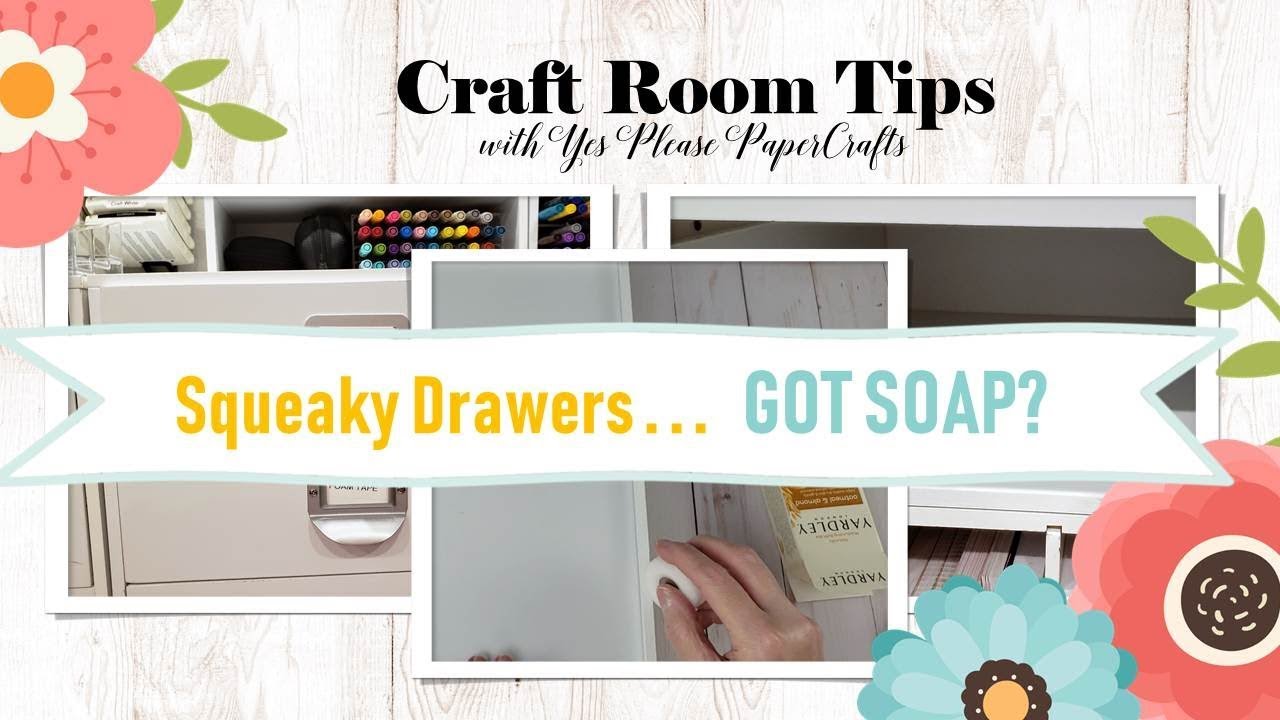 Craft Room Tips | Storage Cube Drawer Tips