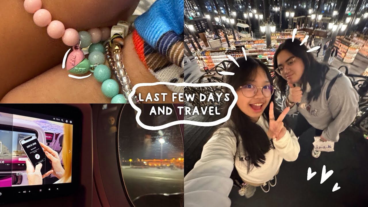 LAST FEW DAYS AND TRAVEL! ✈️ | hangout with friends, first time at iHop, bsfs bday, hotel, flight!
