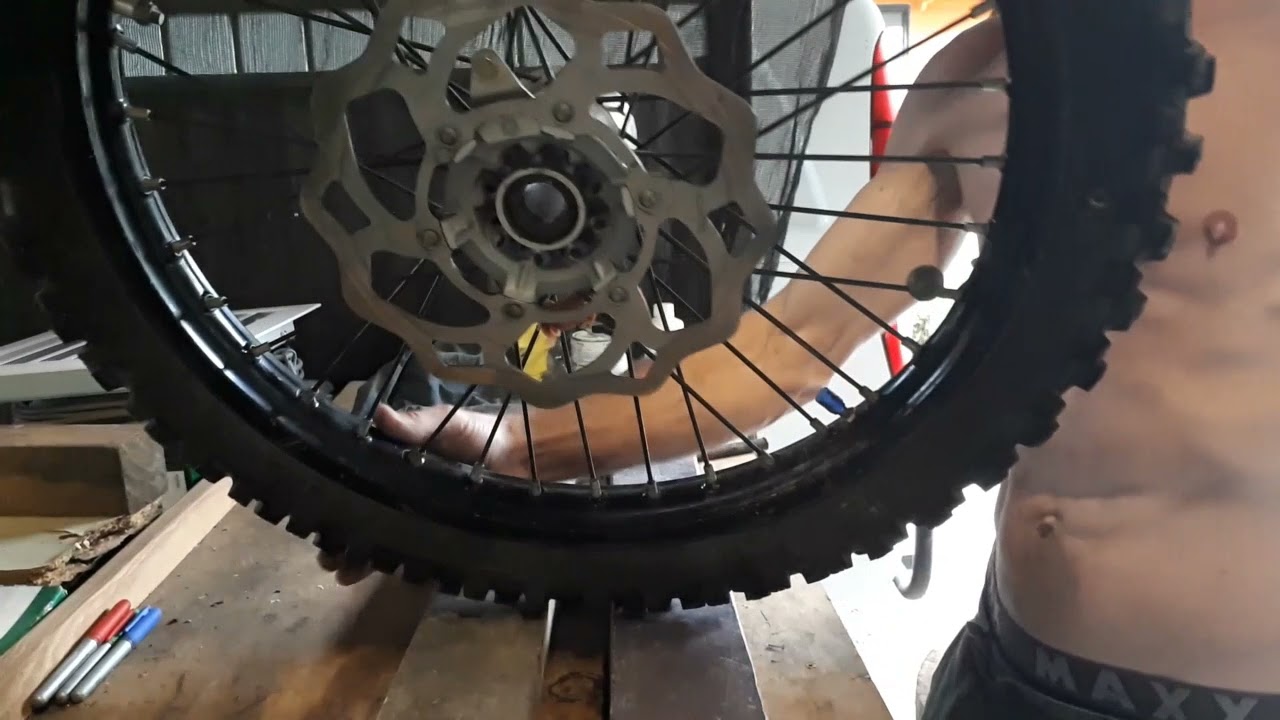 GasGas Front Wheel Bearing Replacement