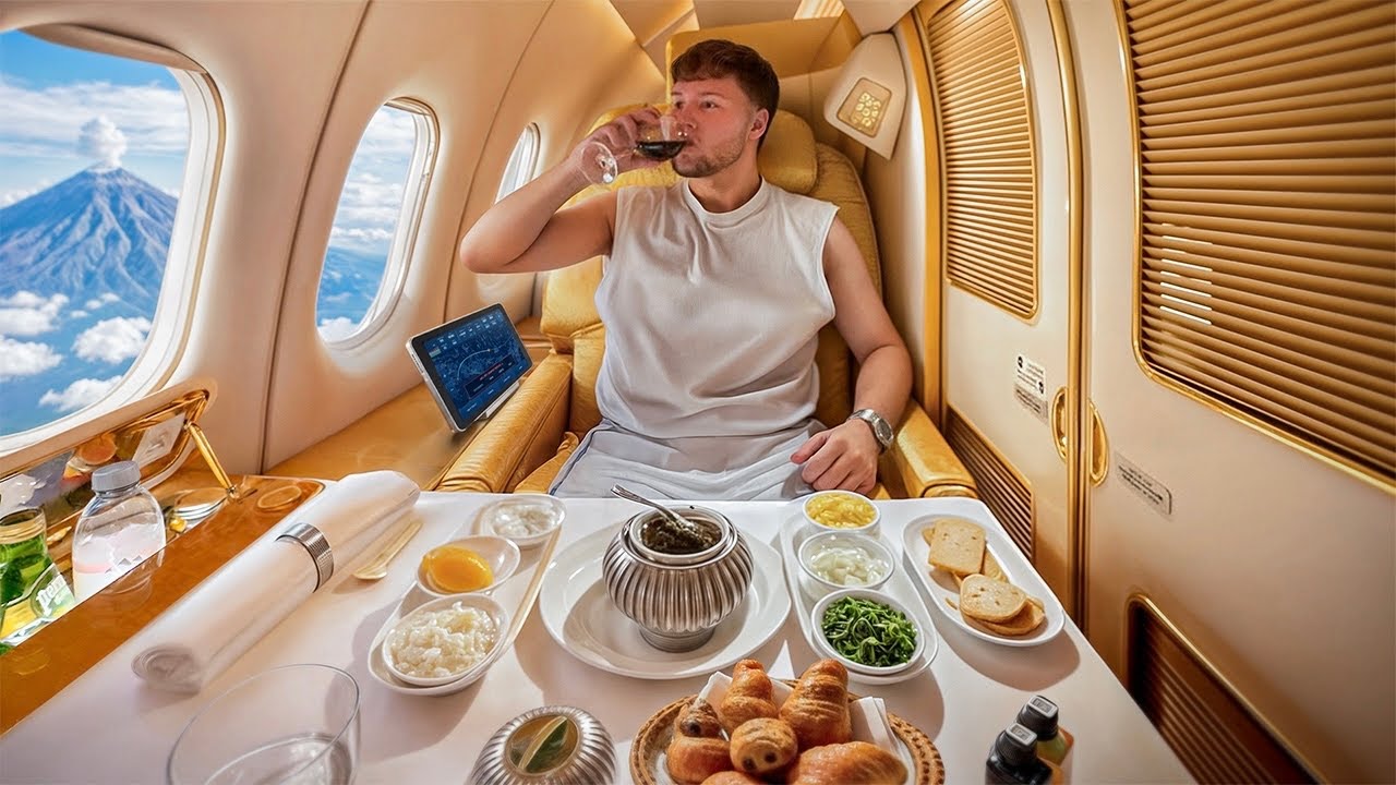 Je TESTE la FIRST CLASS d’Emirates 🇦🇪 ✈️ (je réalise un rêve)