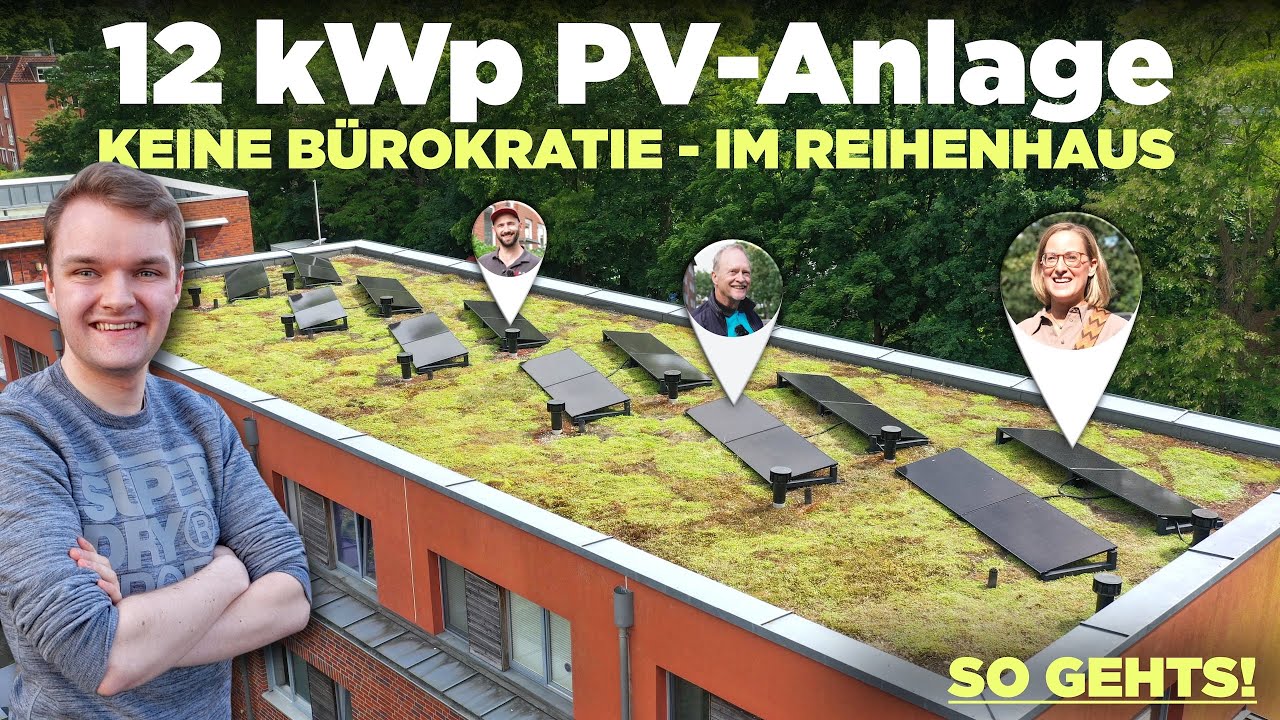 6 Balkonkraftwerke im Reihenhaus - Ohne Netzbetreiber & Papierkram an einem Tag!