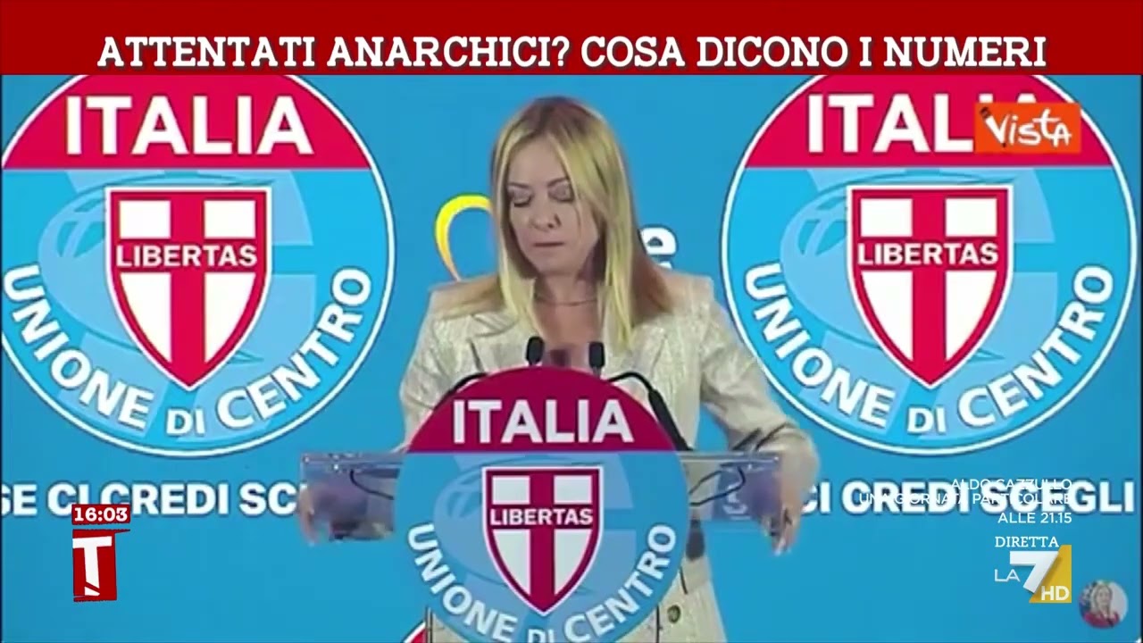 Attentati anarchici? Cosa dicono i numeri