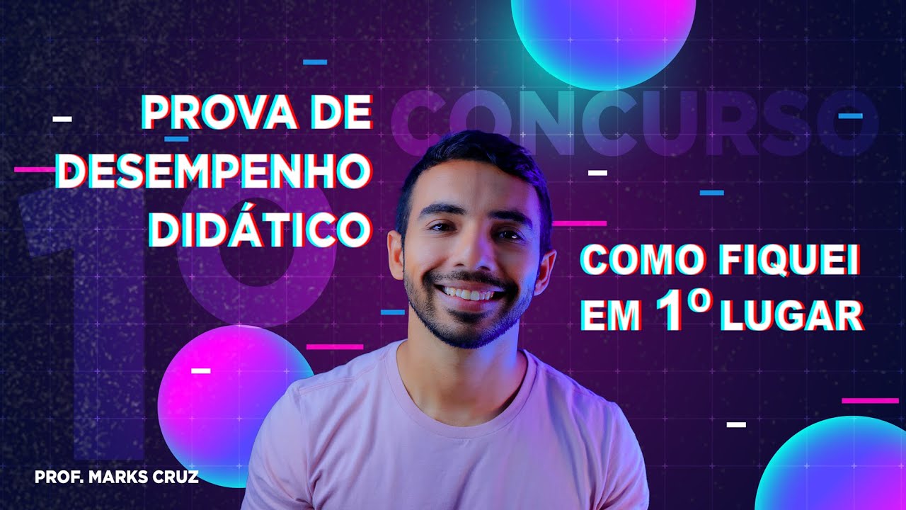 Como fiquei em primeiro lugar na Prova de Desempenho Didático. Concurso para docente do IFCE