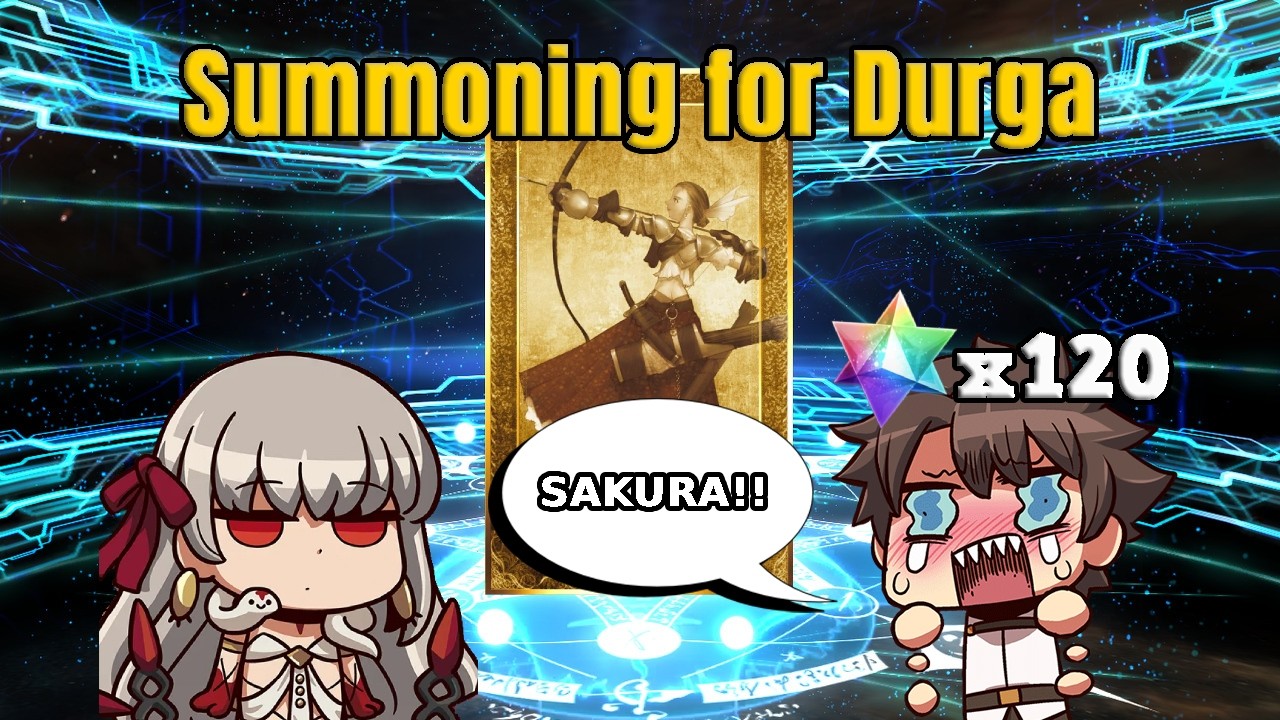 FGO NA - Summoning for Durga