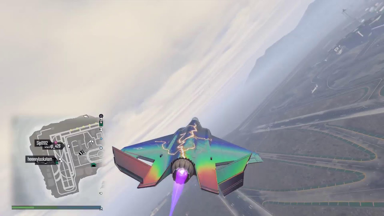 GTA 5 ONLINE: Just Driving/Flying Around: #309