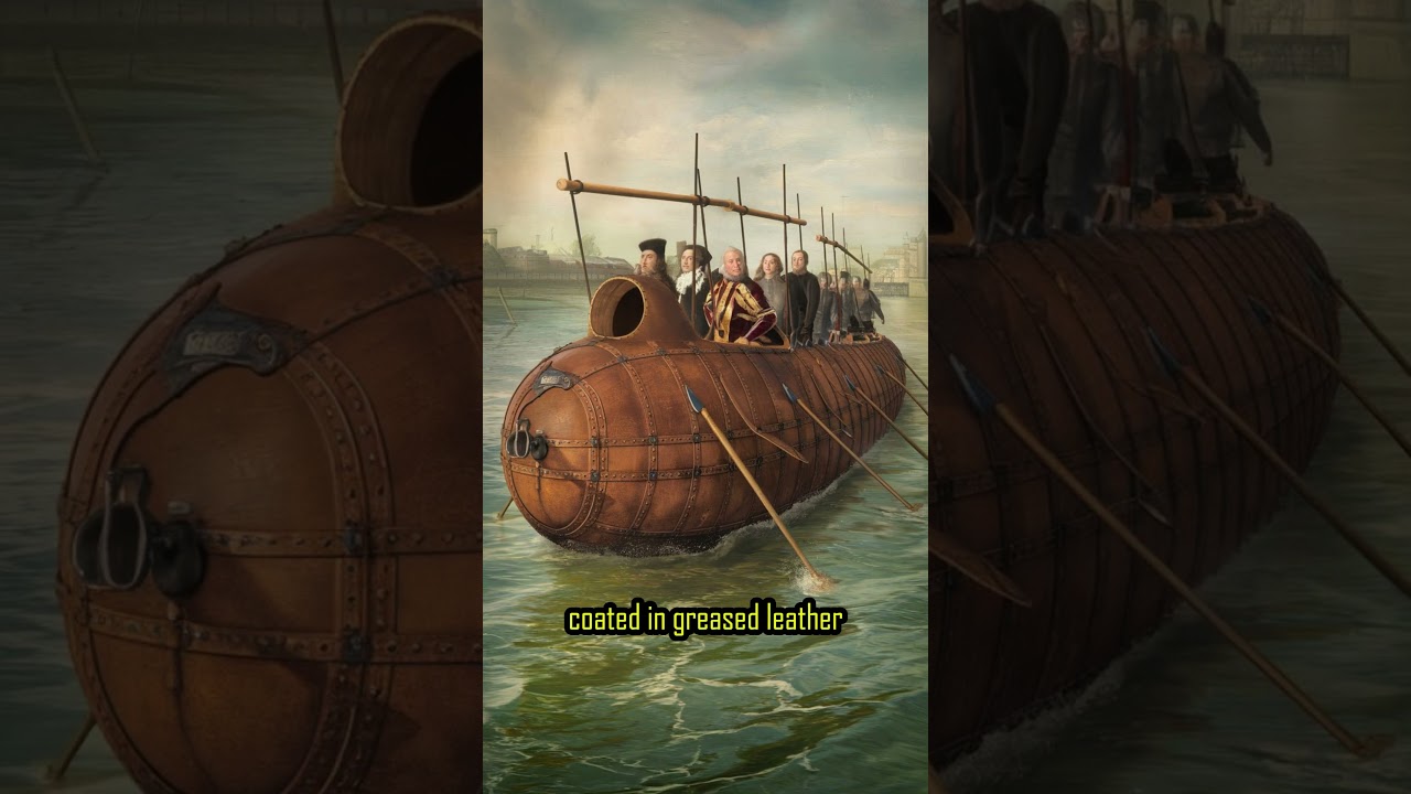 The First Submarine Was Built in the 1600s #historicalfacts