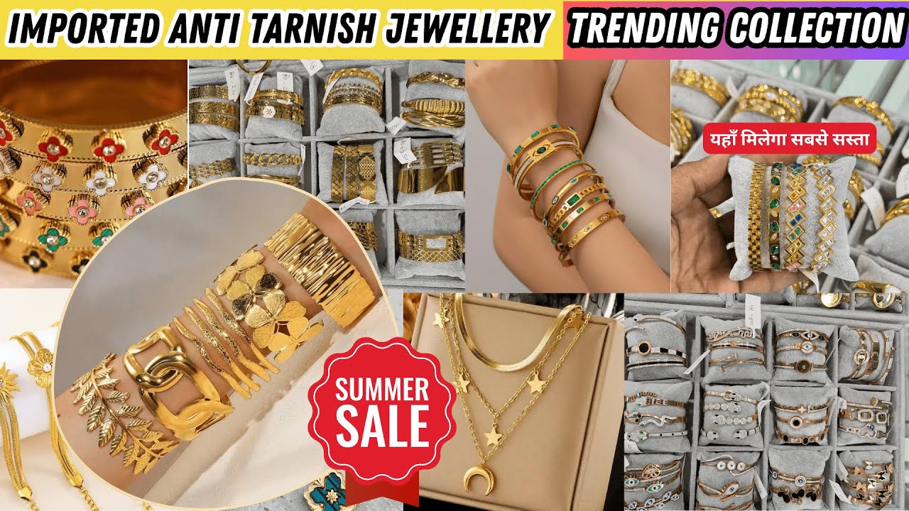 सस्ती और टिकाऊ Anti Tarnish Jewellery | सीधे होलसेलर से खरीदें | Imported Premium Jewellery