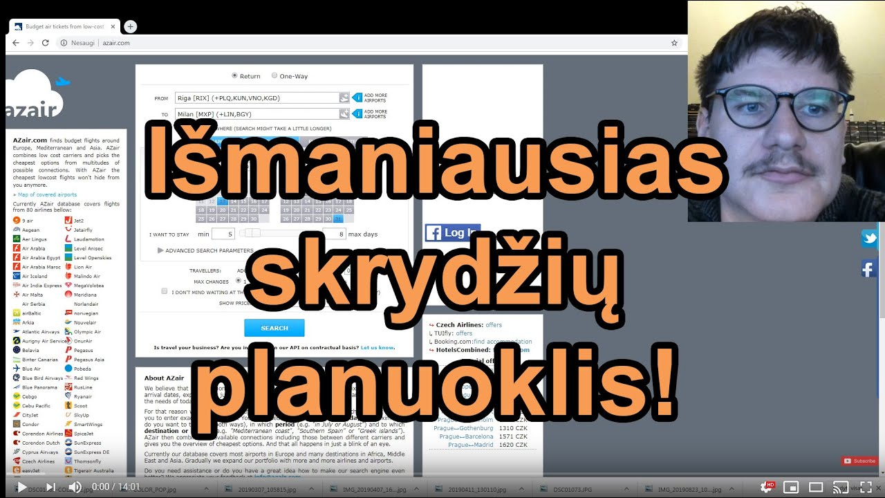 Kaip rasti, kada ir kur skristi pigiausia? (Azair) | AŽ Kelionių patarimai